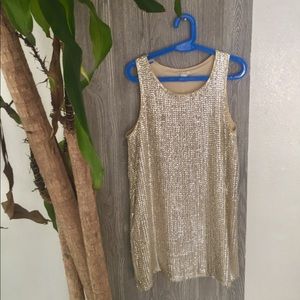 Sequin mini cocktail dress!